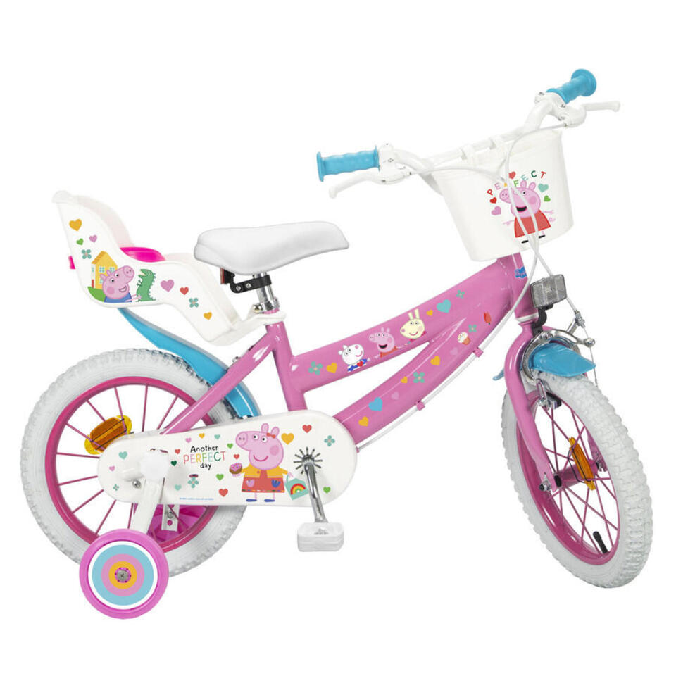 BICICLETA 14 PEPPA PIG ROSA 1495 - N24922