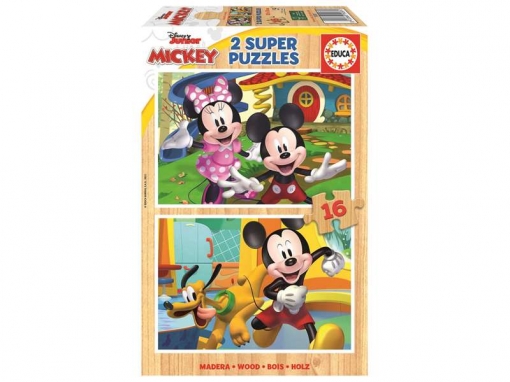 PUZZLE 2X16 MICKEY Y MINNIE 19287