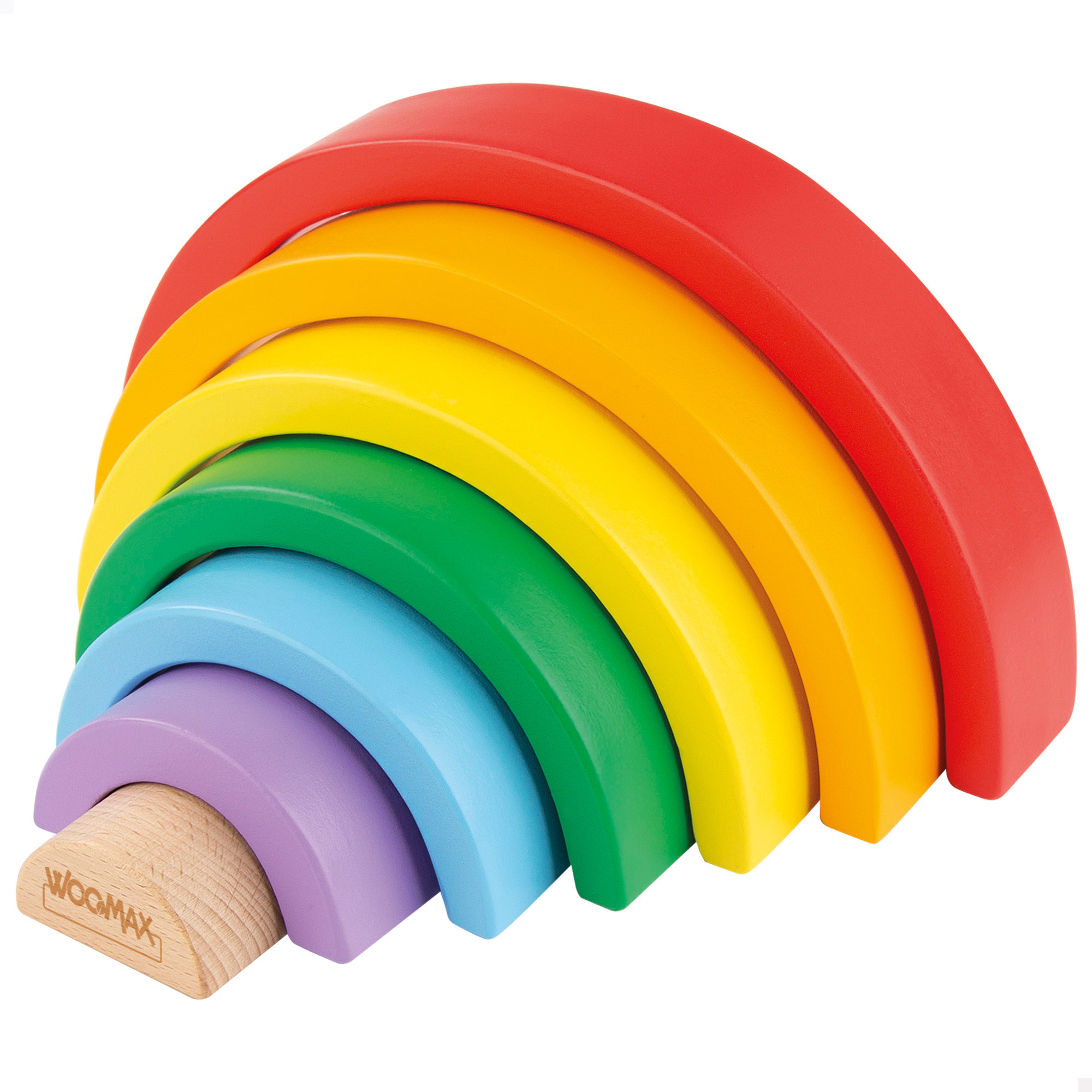 ARCOIRIS DE MADERA 21X3.5X10CM 18M 49306