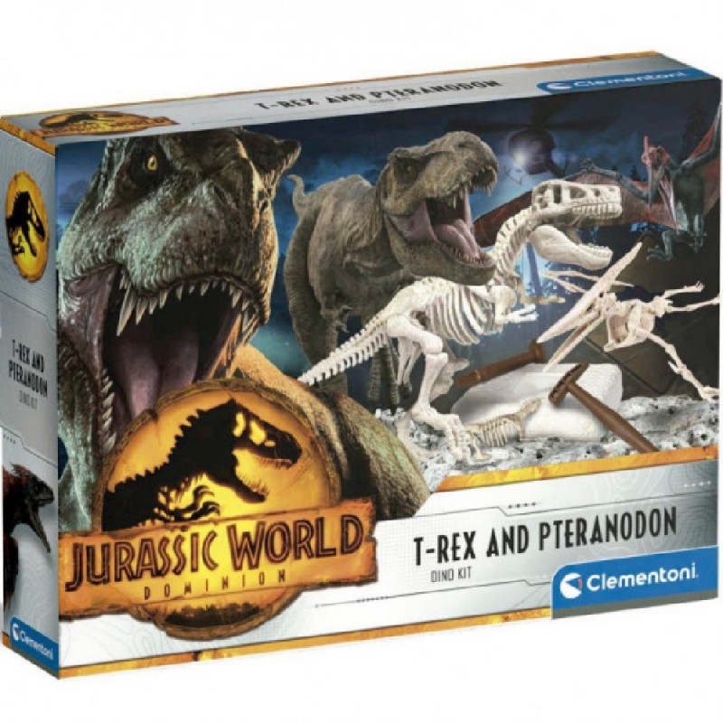 KIT DE EXCAVADORA T-REX Y PTERANODON 19205