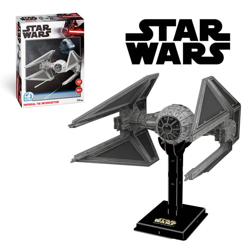 PUZZLE 3D INTERCEPTOR TIE SW803117