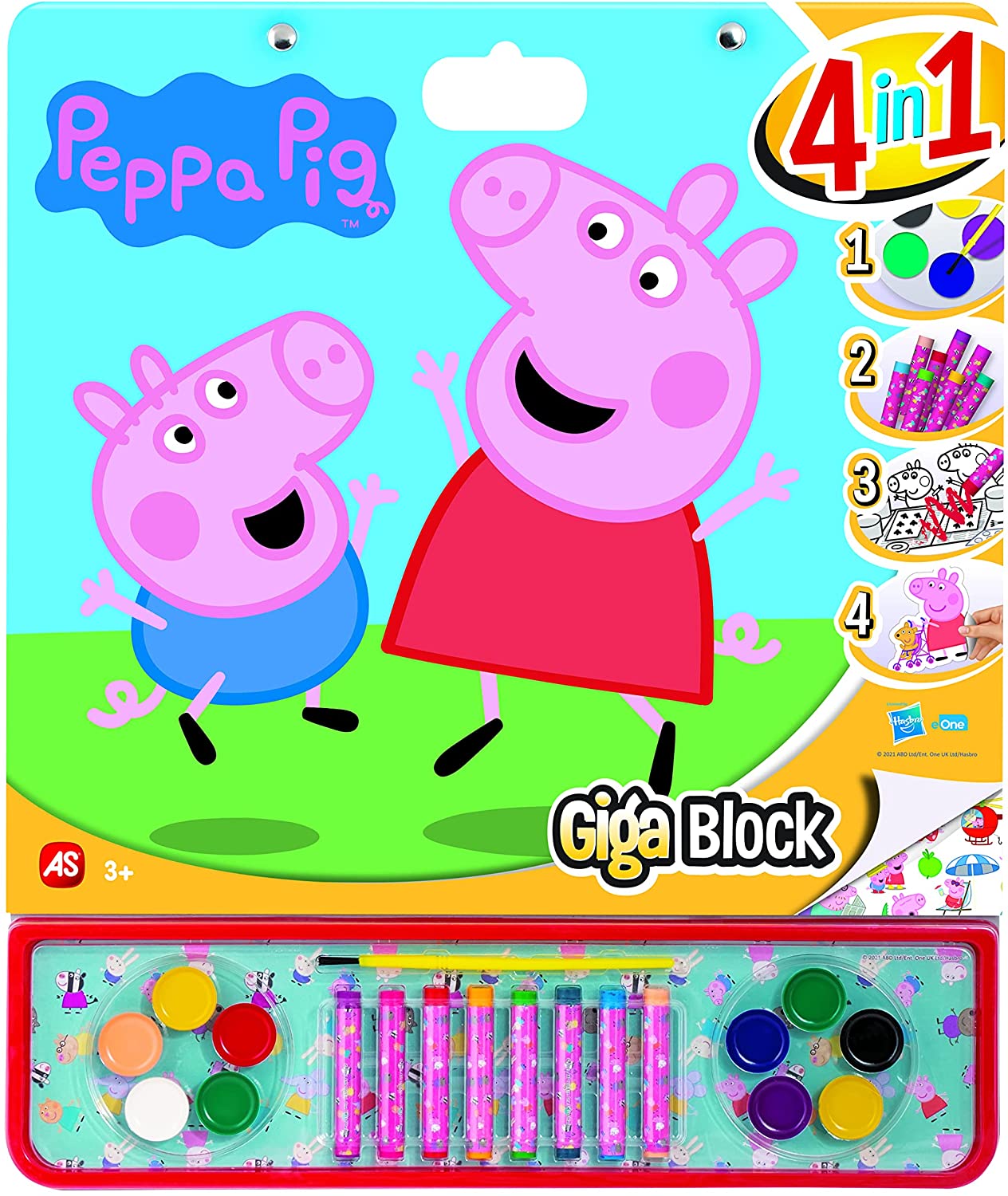 GIGA BLOCK PEPPA PIG 4EN1 21867