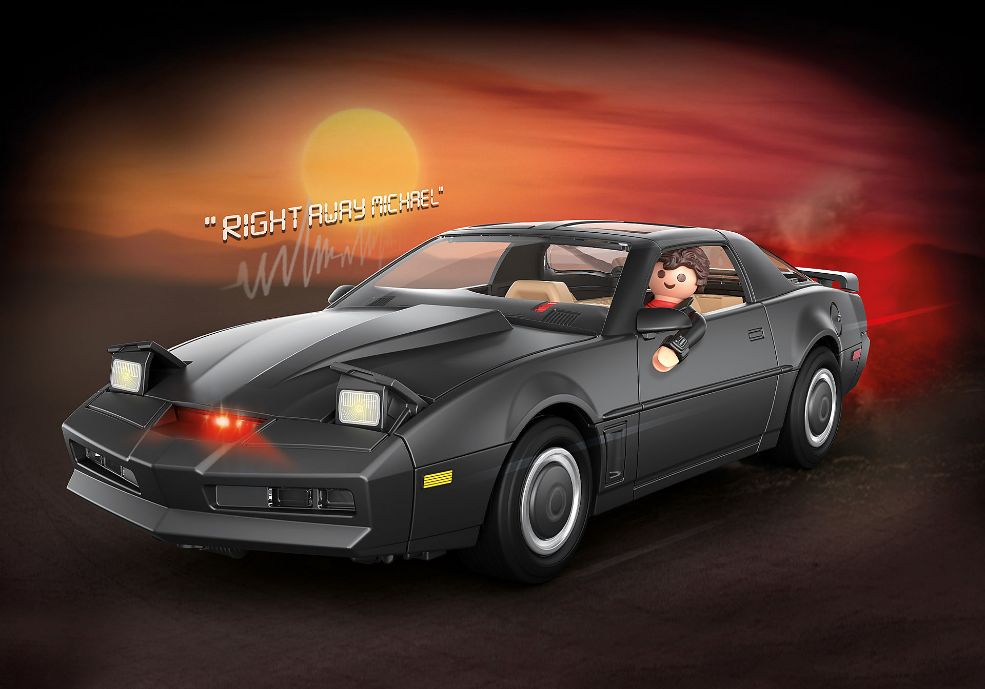 EL COCHE FANTASTICO - KNIGHT RIDER K.I.T.T 70924