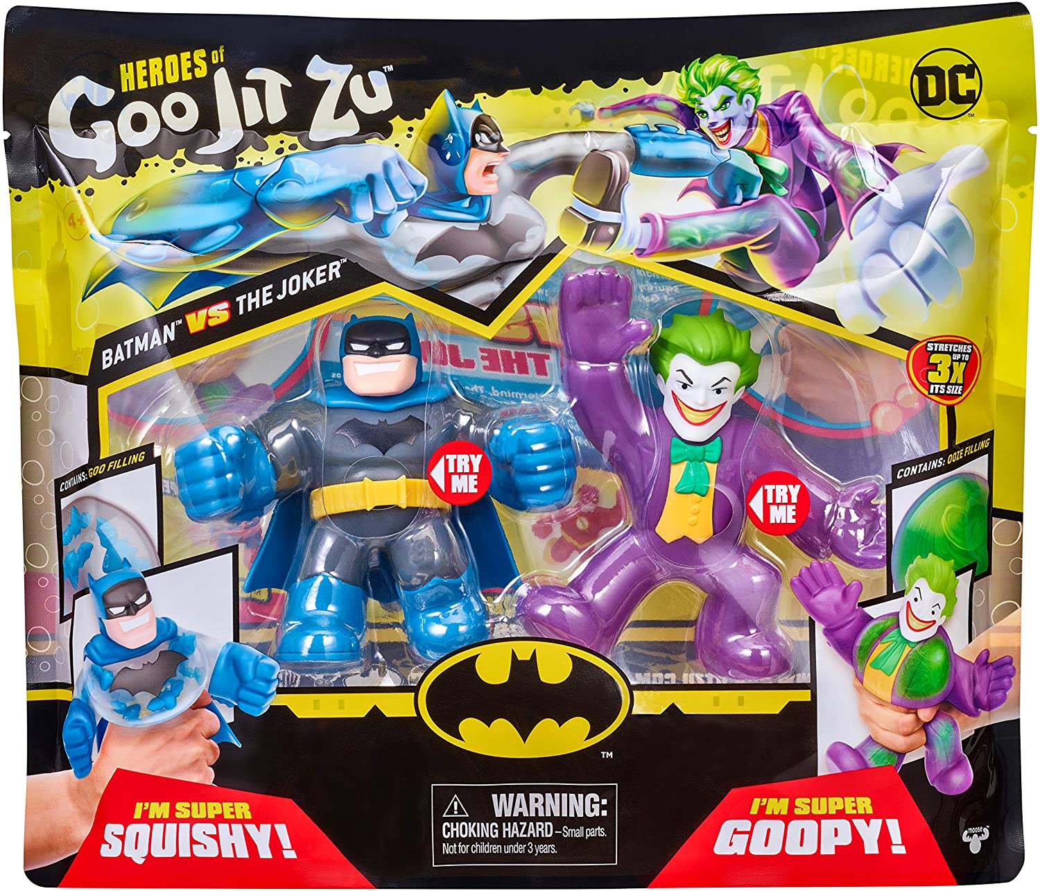 PACK 2 HEROES DC GOO JIT ZU CO41184