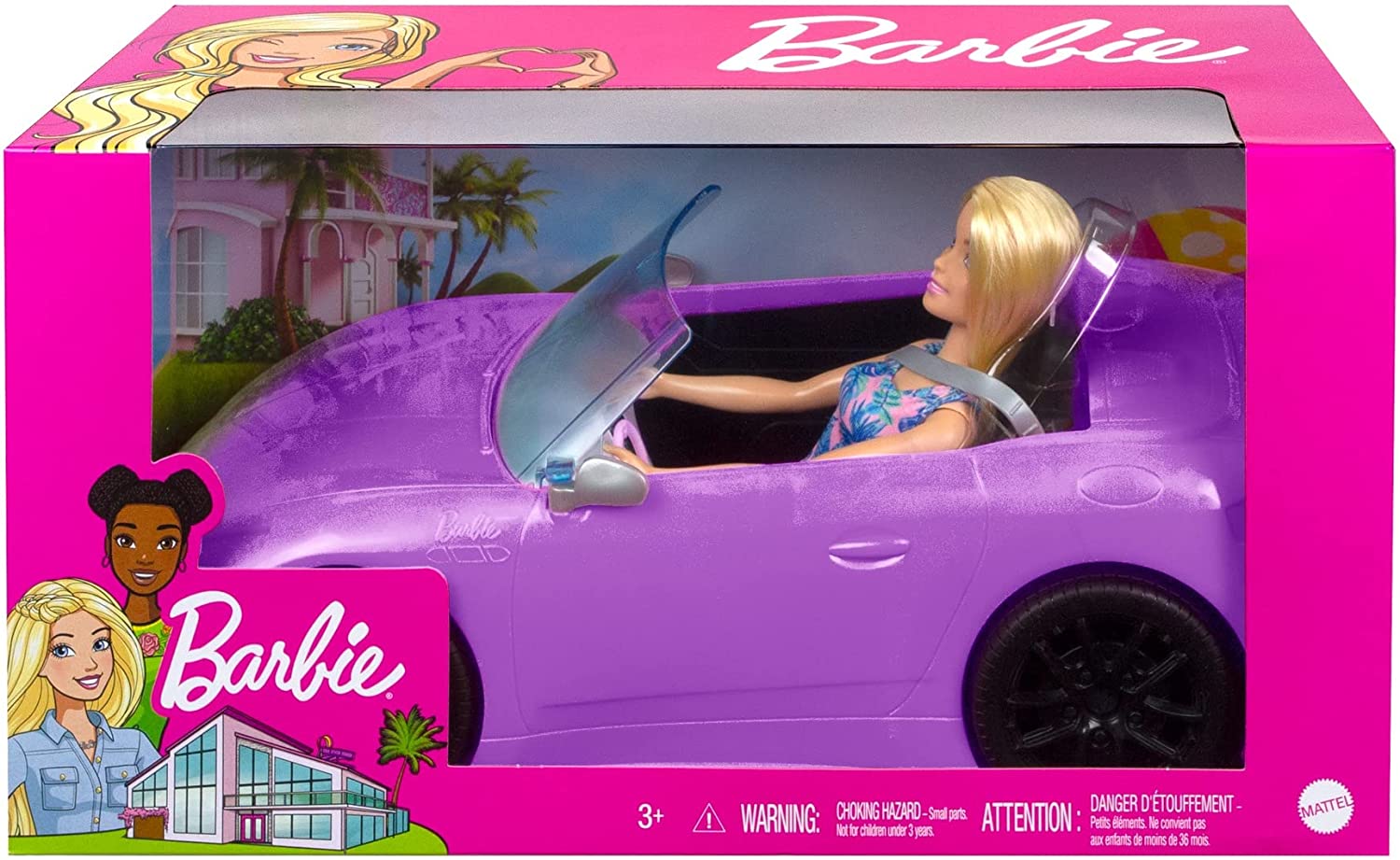 BARBIE Y SU DESCAPOTABLE HBY29 - V50723