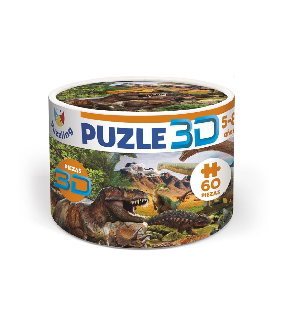 PUZZLE 3D DINOSAURIOS PUR003