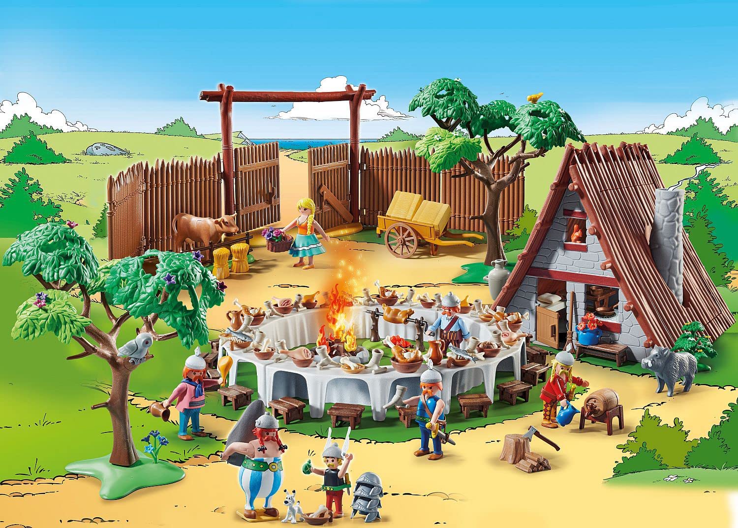 ASTERIX BANQUETE DE LA ALDEA 70931