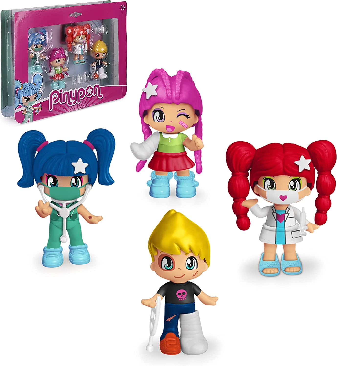 PACK 4 FIGURAS PINYPON 16650