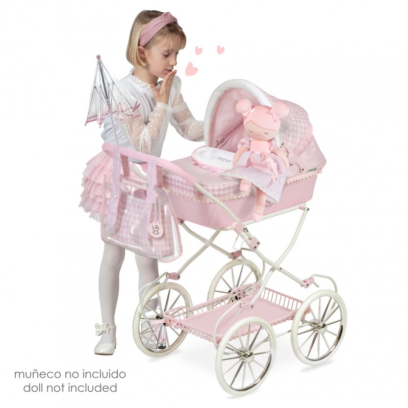 COCHE MUÑECA PLEGABLE CON SOMBRILLA 81046 - N4723
