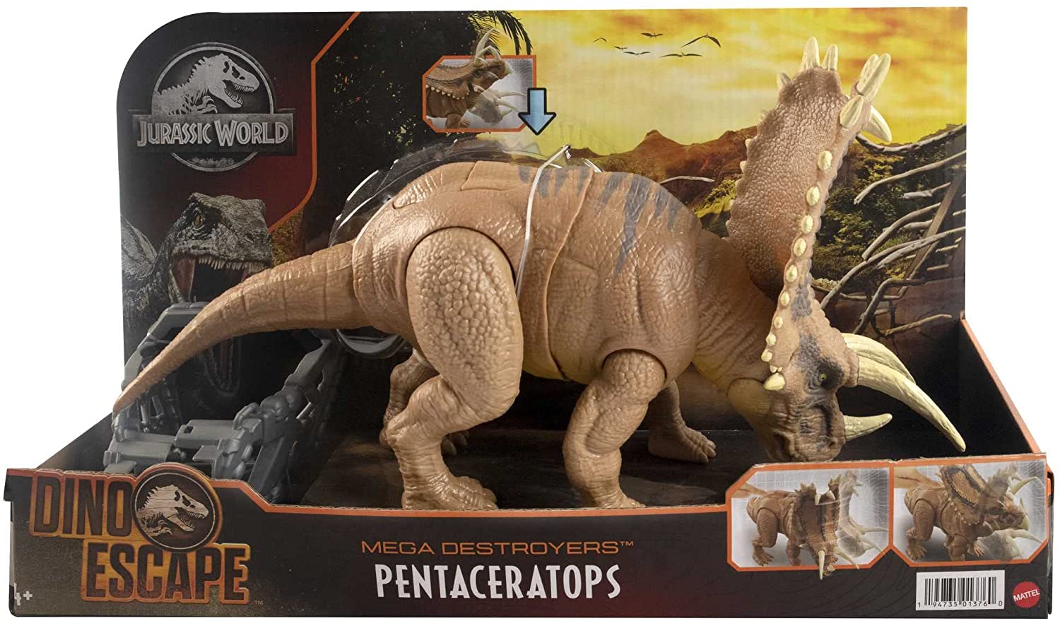 JURASSIC WOLD PENTACERATOPS HCM05