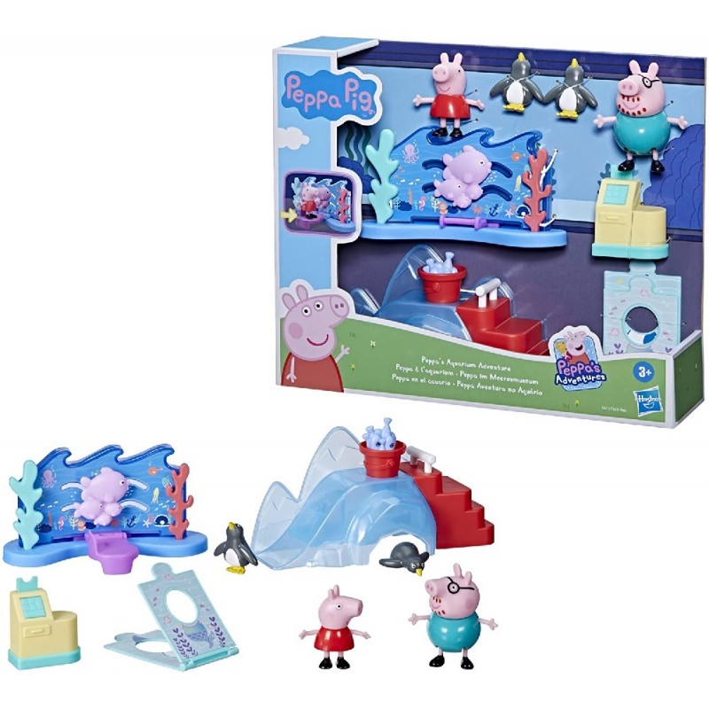 PEPPA PIG SUPERMERCADO Y EN EL ACUARIO  F3634 - N43822