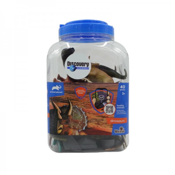 SET DE 40 PIEZAS DINOSAURIOS D6704