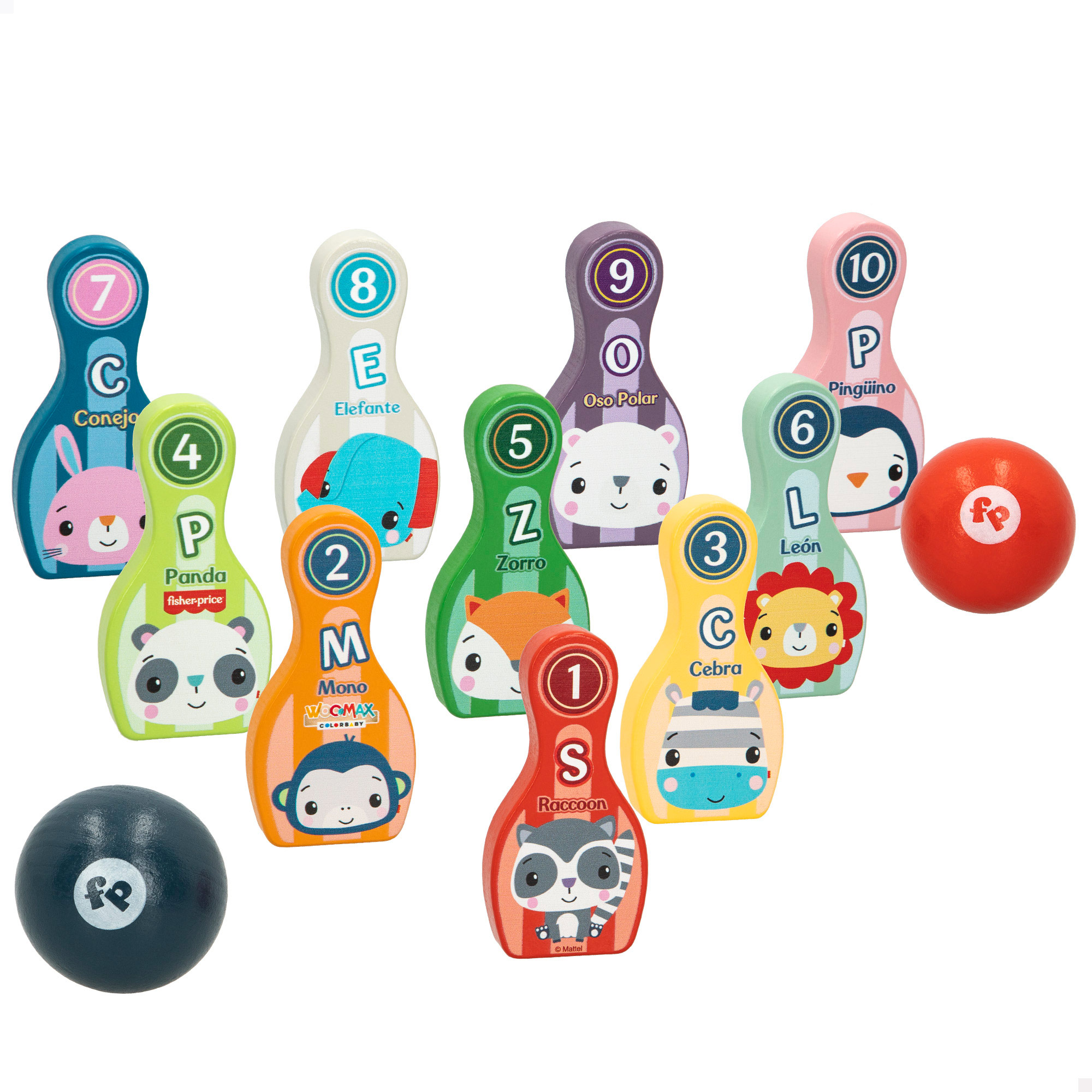 JUEGO BOLOS DE MADERA 48815 - N85722