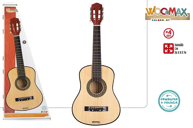 GUITARRA MADERA 76CM 49367 - N86122