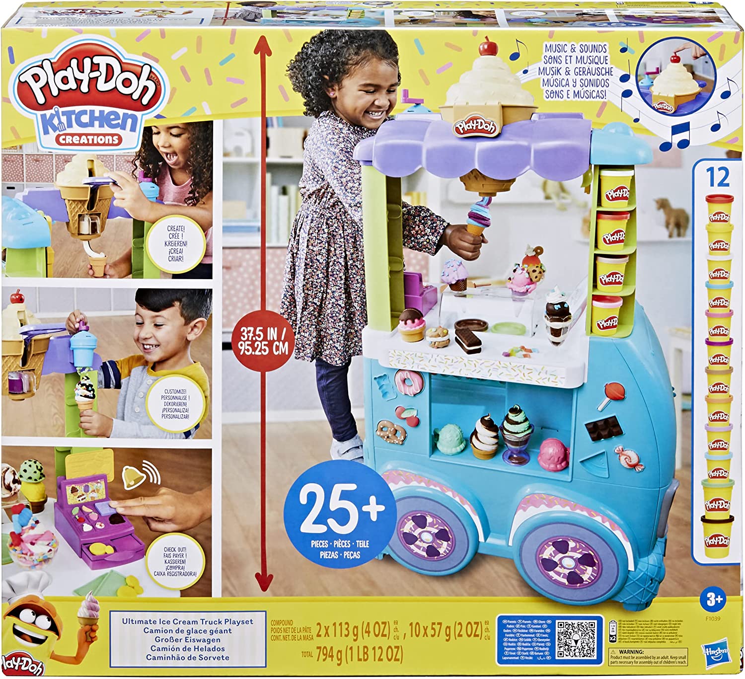 PLAY-DOH CARRITO DE HELADOS F1039