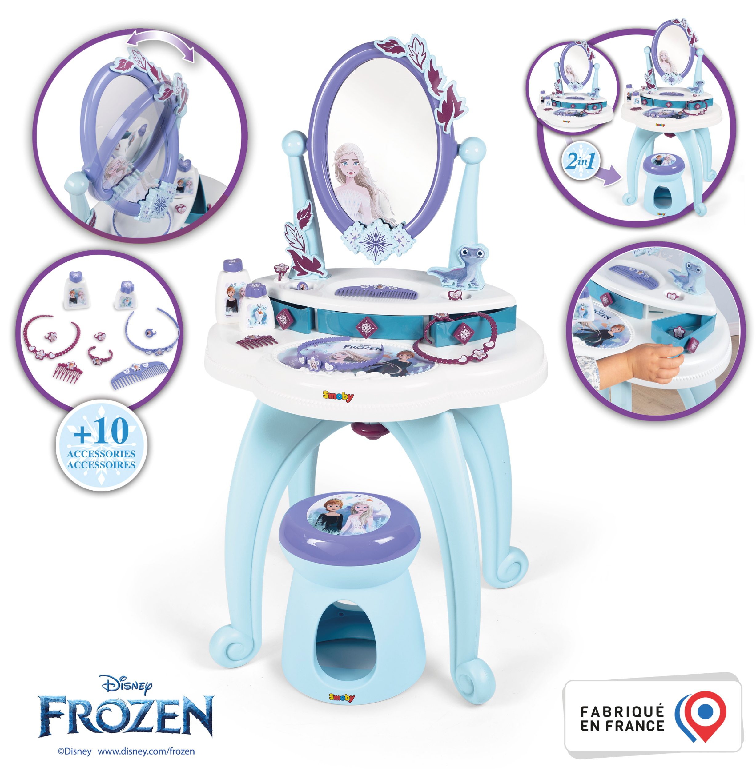 TOCADOR FROZEN 2 EN 1 7600320244 - N54723