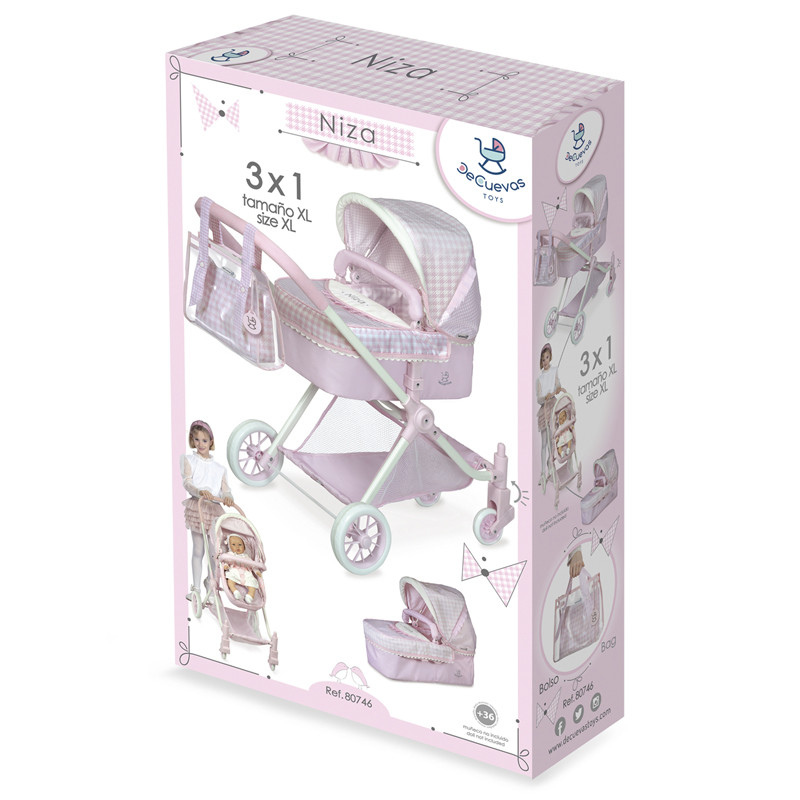 COCHE MUÑECA 3X1 XL 80746 - N322