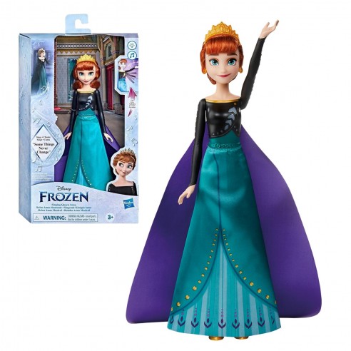 MUÑECA REINA ANNA MUSICAL FROZEN F3529