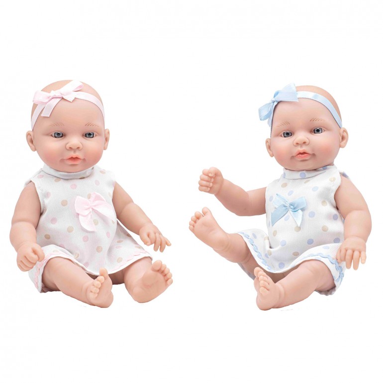 GEMELOS ROSA Y AZUL VESTIDOS 2706 - N80422