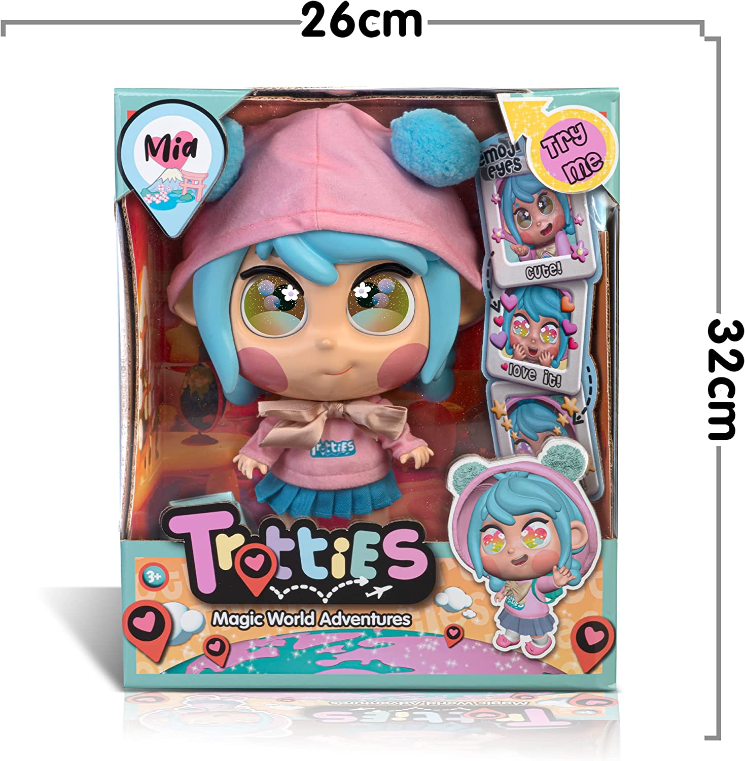 MUÑECA TROTTIE MIA TFT01000 - N57522
