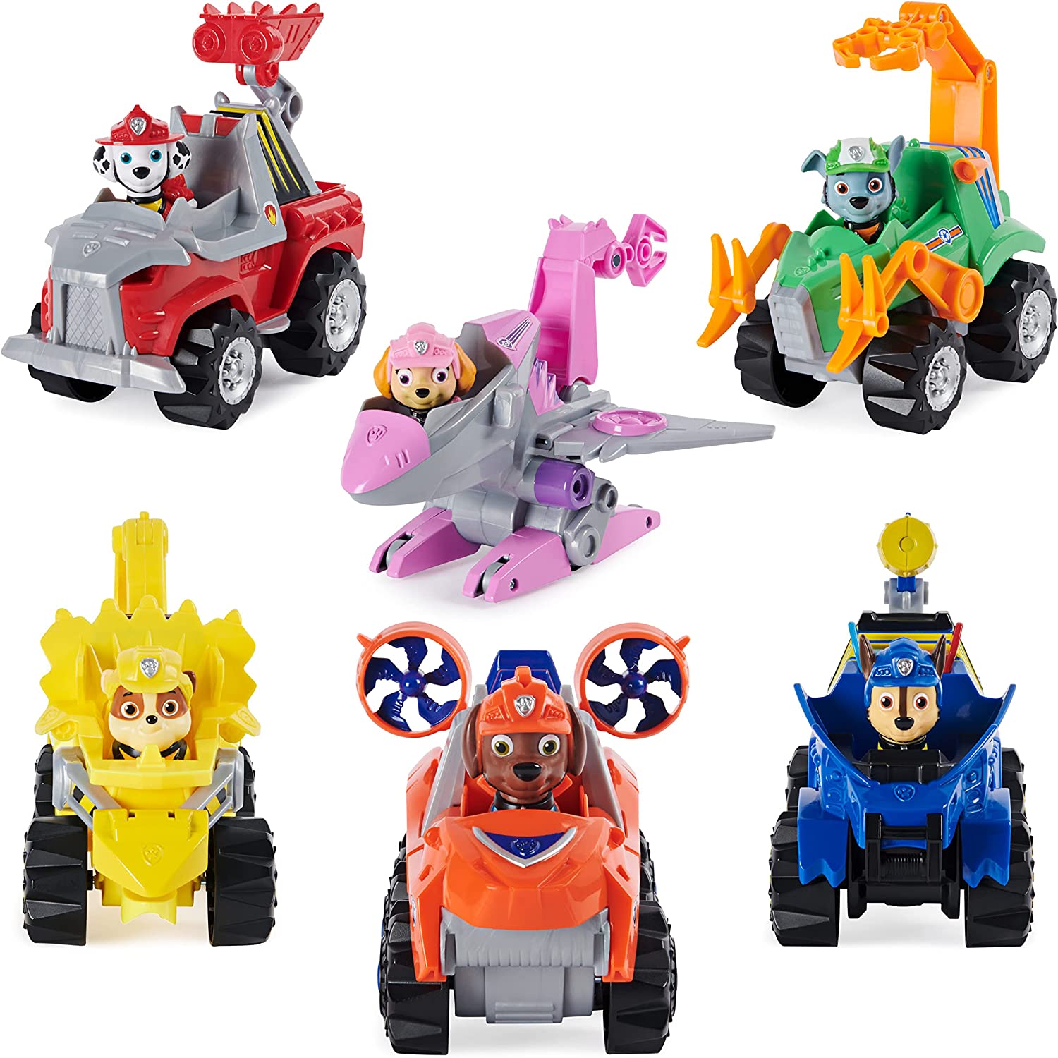 FIGURA Y VEHICULO DE RESCATE DE PATRULLA CANINA DINO 6056930 - N103722