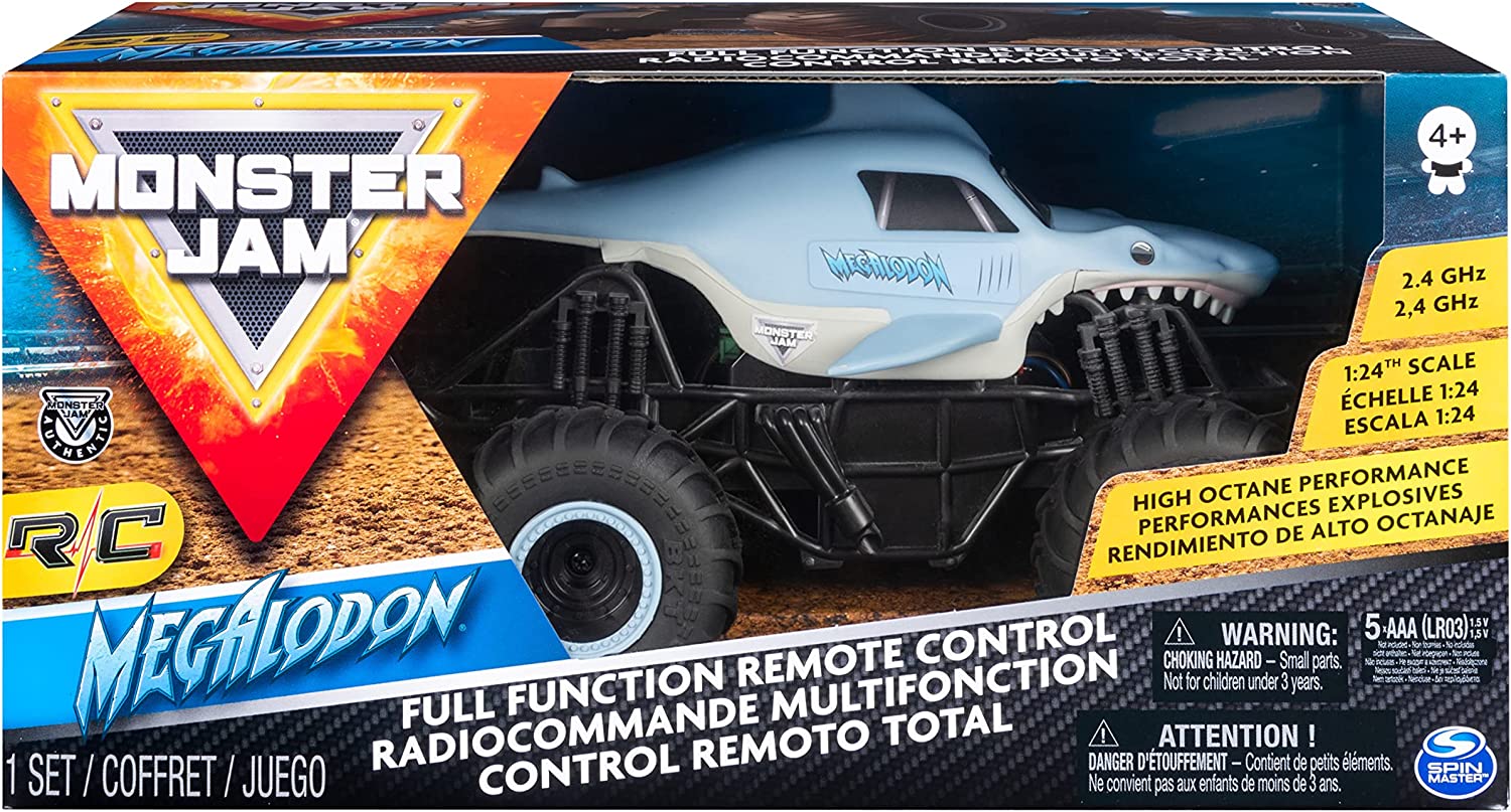 MONSTER JAM RADIO CONTROL MEGALODON 6044952 - N41423