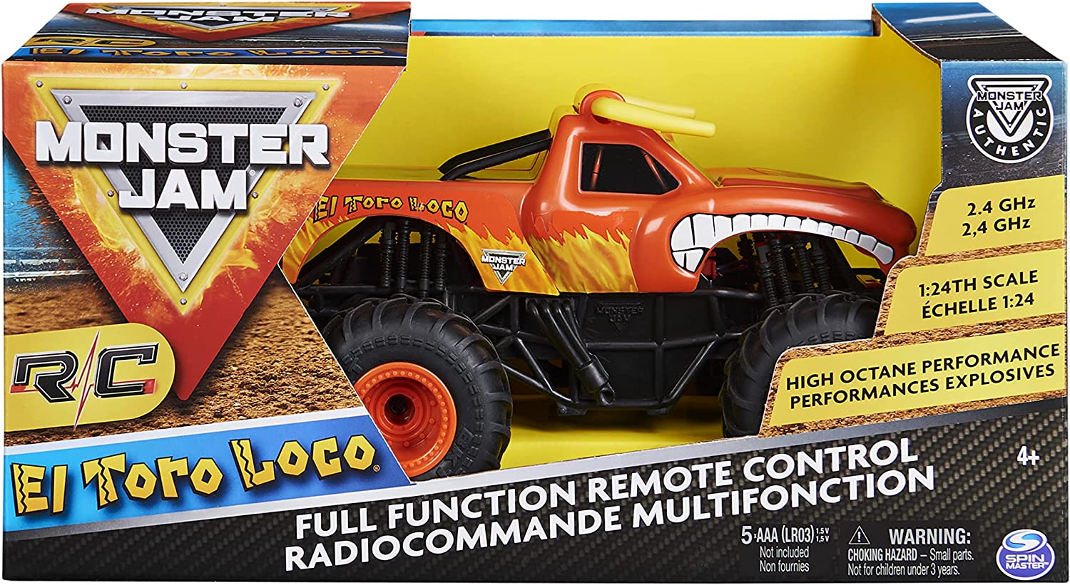 MONSTER JAM TORO LOCO RADIO CONTROL 6060517 - N107922