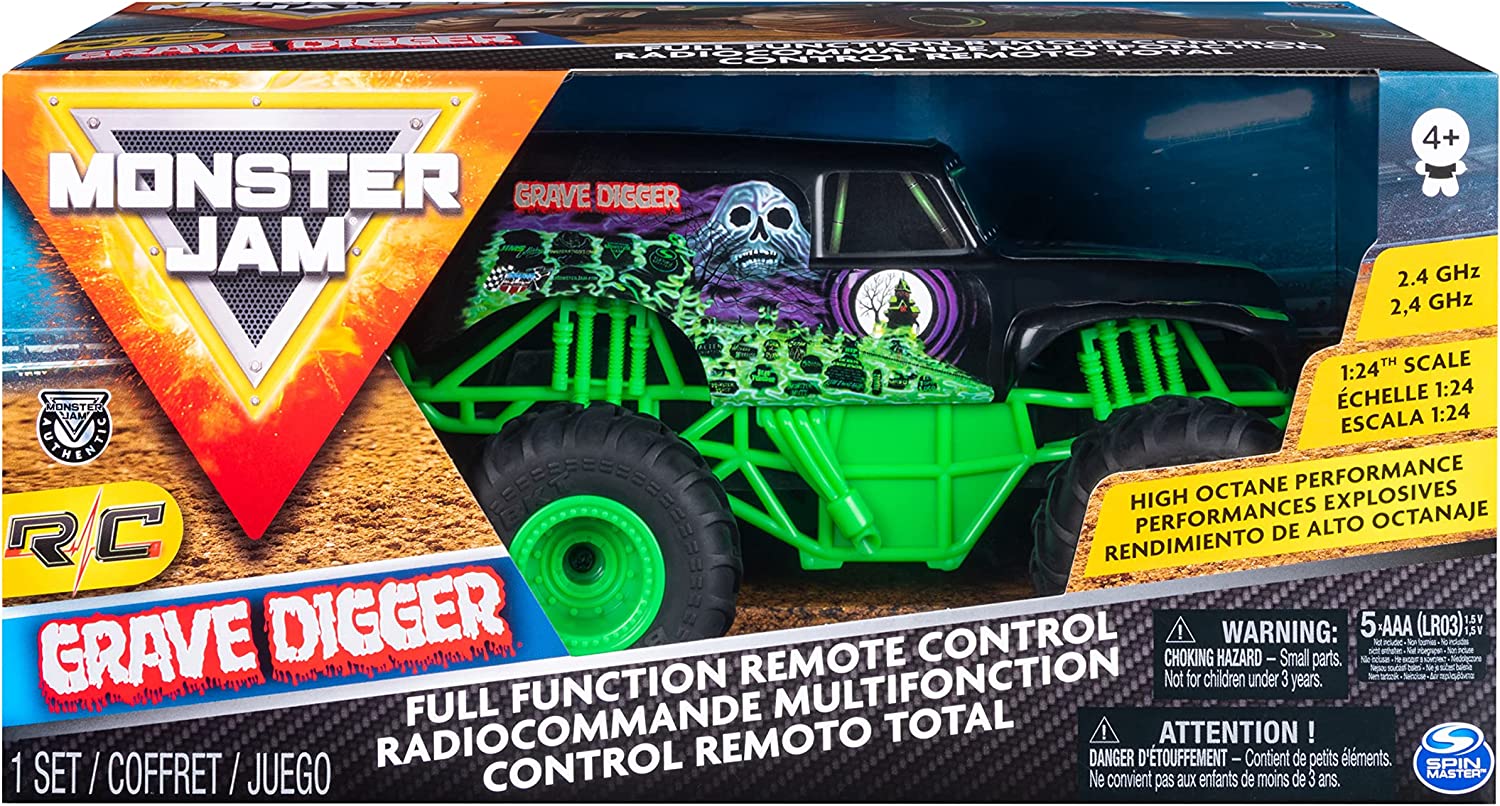 MONSTER JAM GRAVE DIGGER RADIO CONTROL 6044955 - N41523