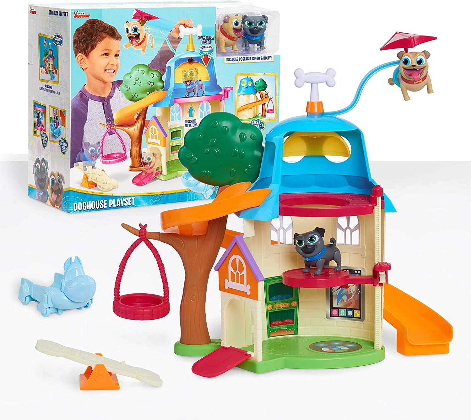 CACHORRO DE PERRO PALS - EL PLAYSET ES EL HOGAR DE BINGO Y ROLLY OT-5201