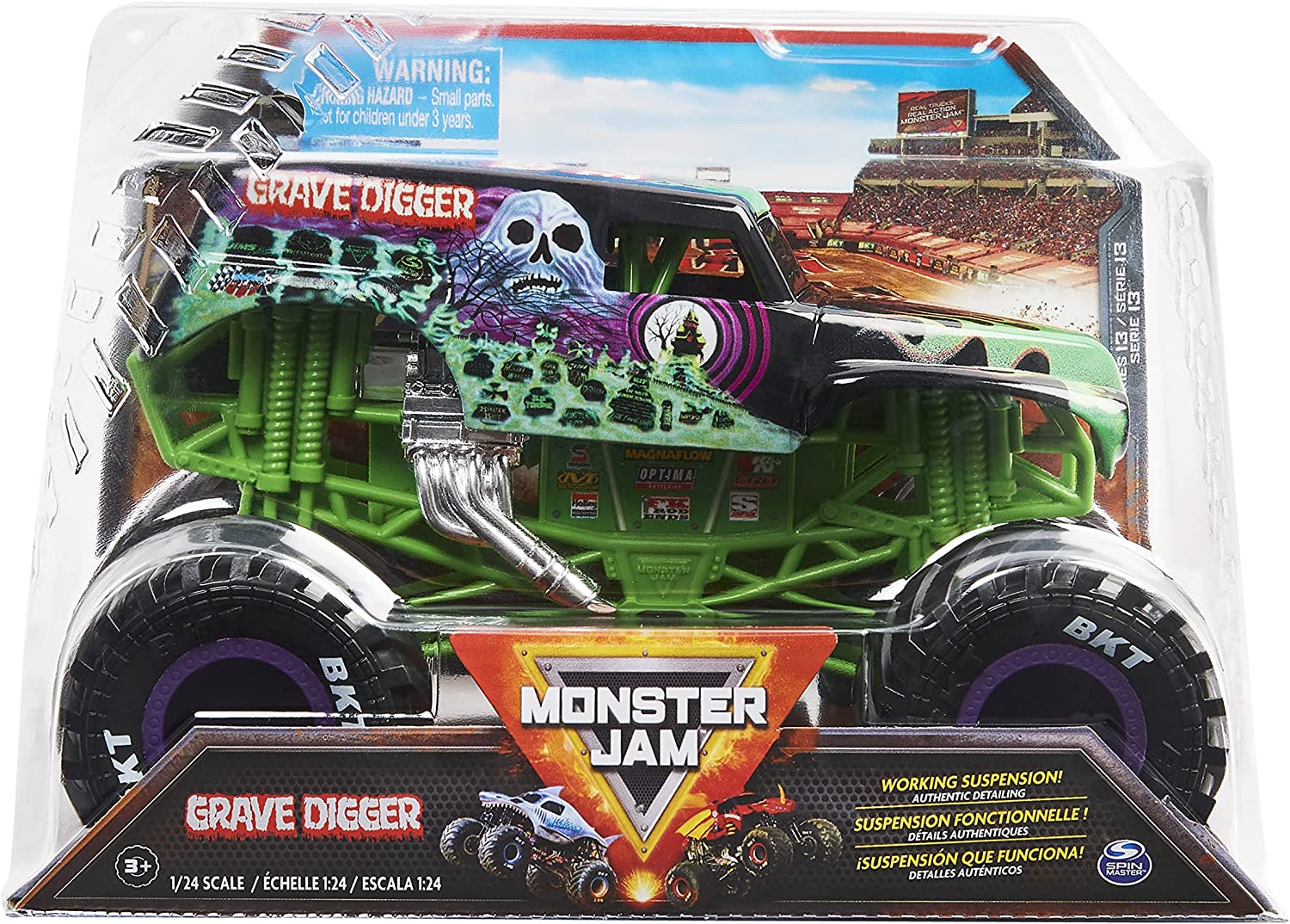 MONSTER JAM VEHÍCULO DE METAL GRAVE DIGGERL 6056371 - N41323