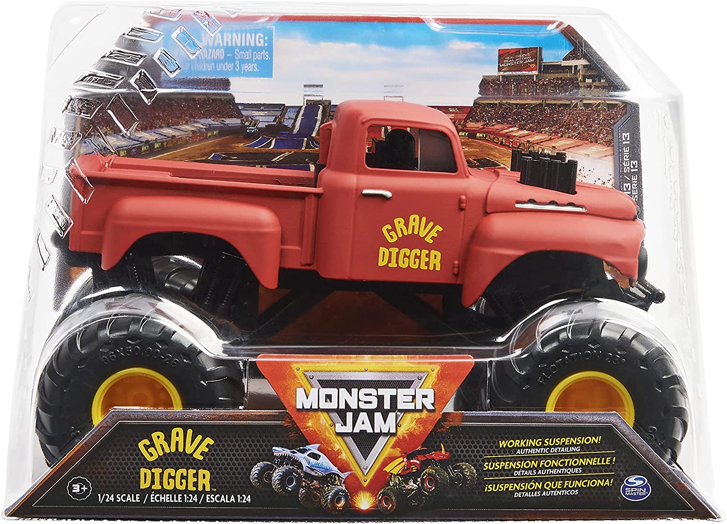 MONSTER JAM VEHÍCULO DE METAL GRAVE DIGGERL 6056371 - N41323