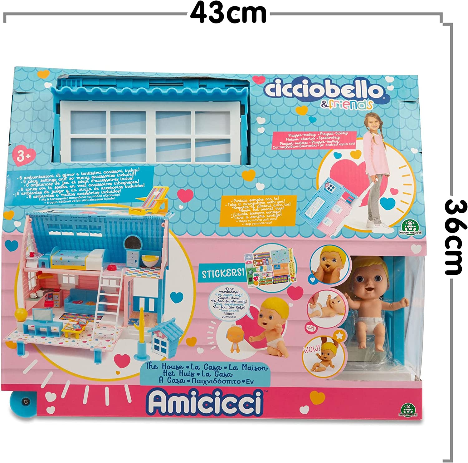 CASA CON MUÑECO AMICICCI AMC04000- N11923