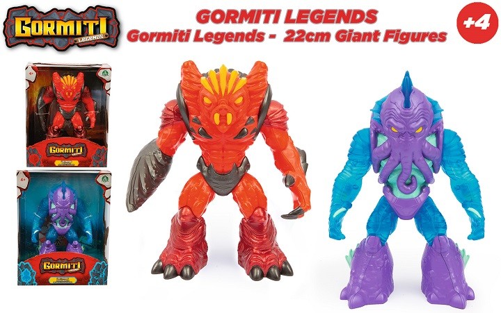 GORMITI LEGENDS FIGURA GIGANTE 22 CM GRL11000 - N63422