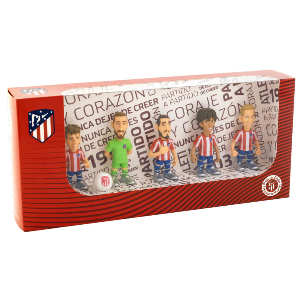 MINIX PACK 5 FIGURAS 7CM ATLETICO DE MADRID 10158
