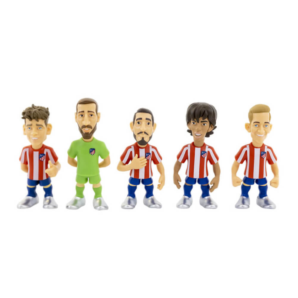 MINIX PACK 5 FIGURAS 7CM ATLETICO DE MADRID 10158