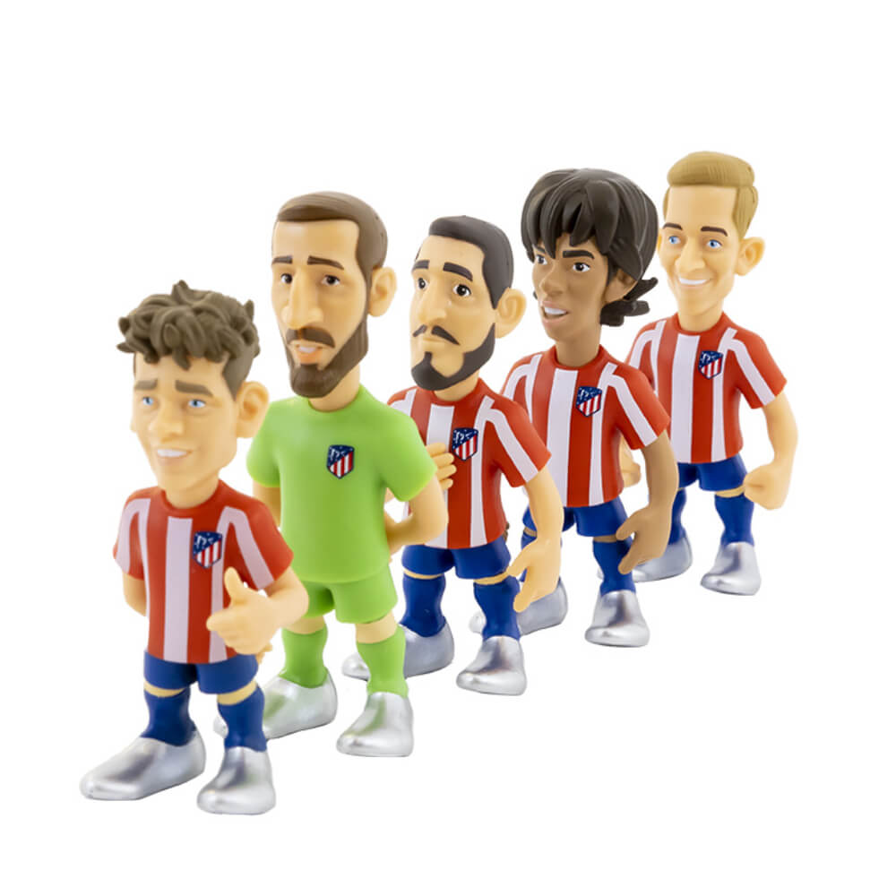 MINIX PACK 5 FIGURAS 7CM ATLETICO DE MADRID 10158