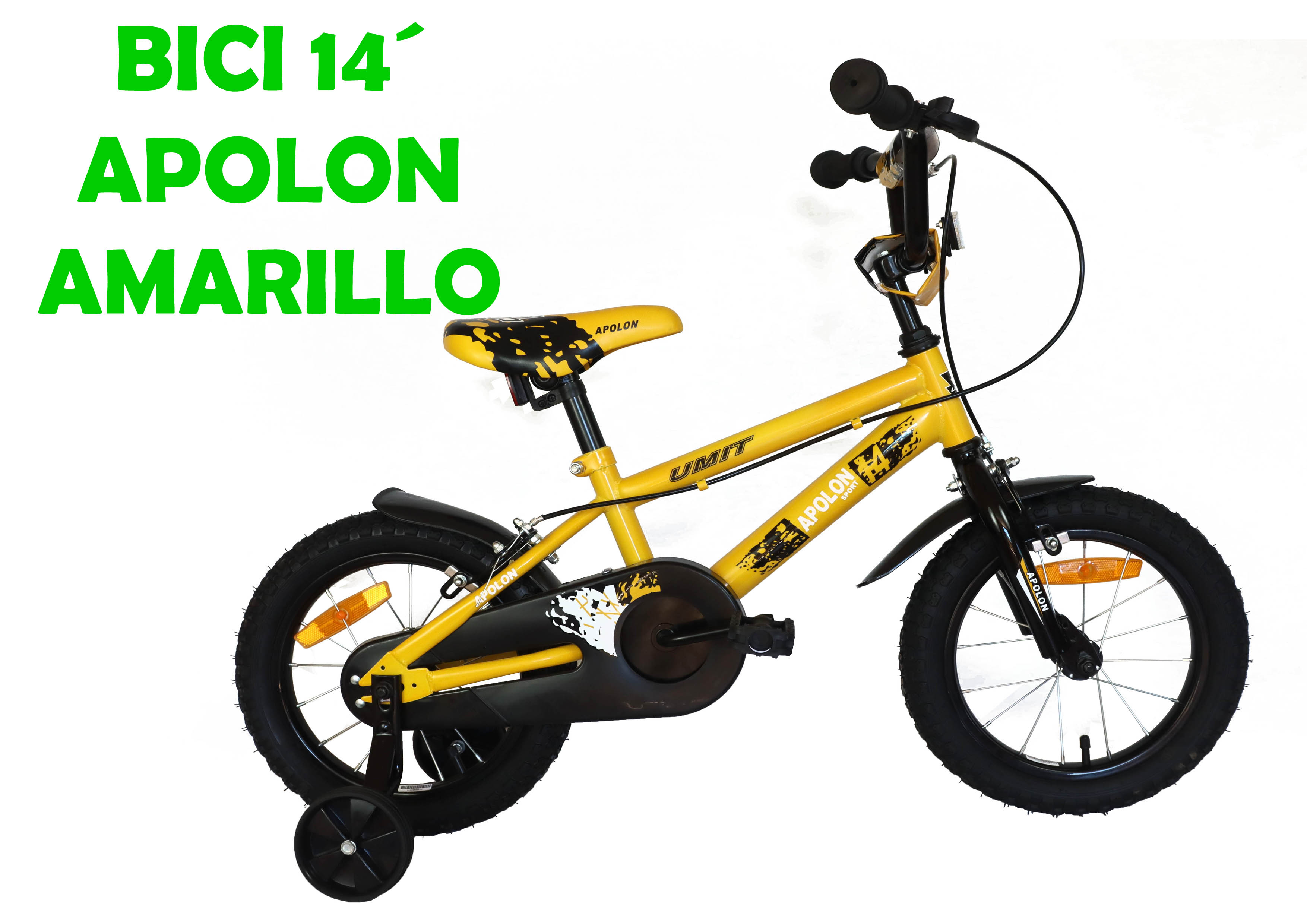 BICI 14" APOLON AMARILLA J1480-9 - N26522