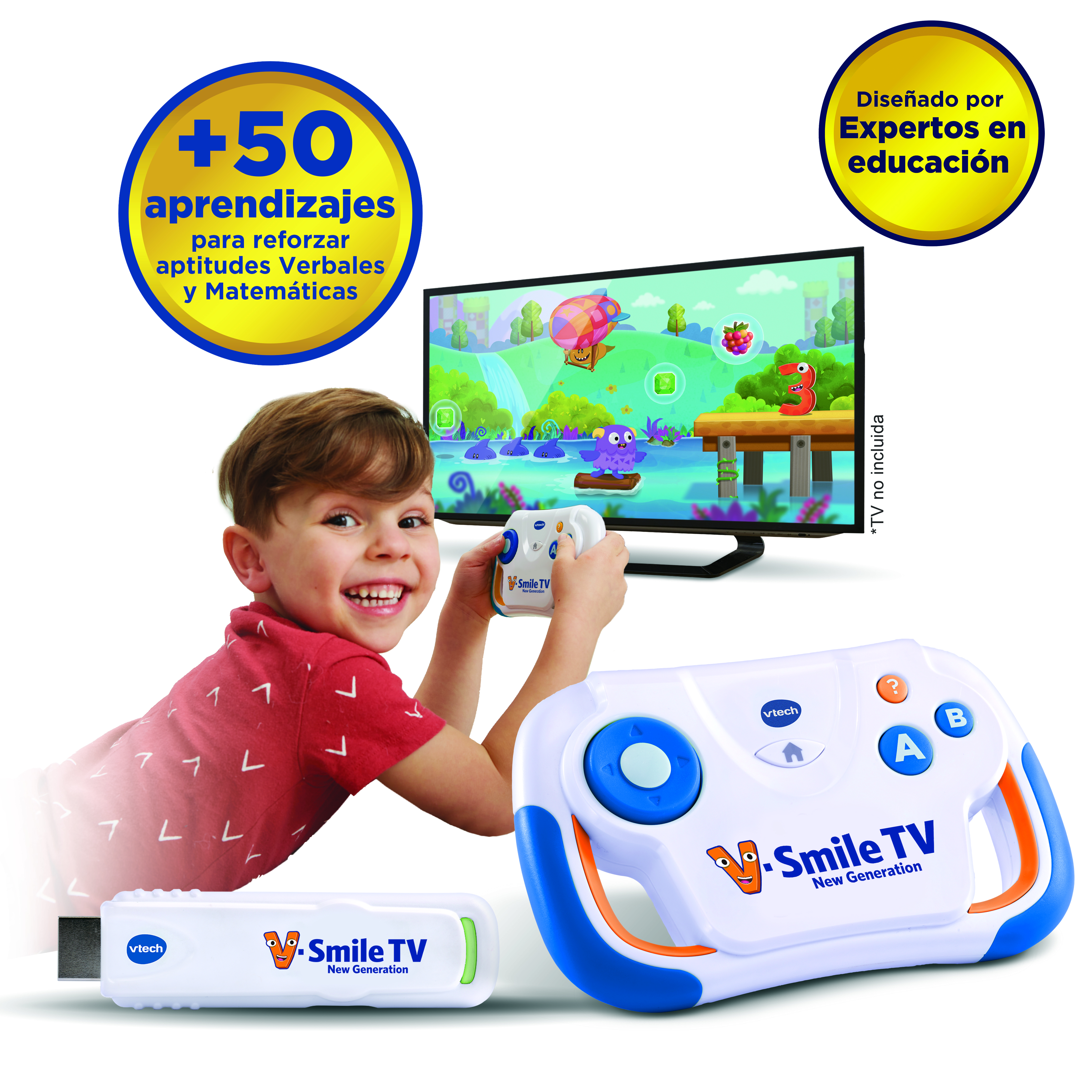 CONSOLA V-SMILE TV NUEVA GENERACION 613267 - N61823