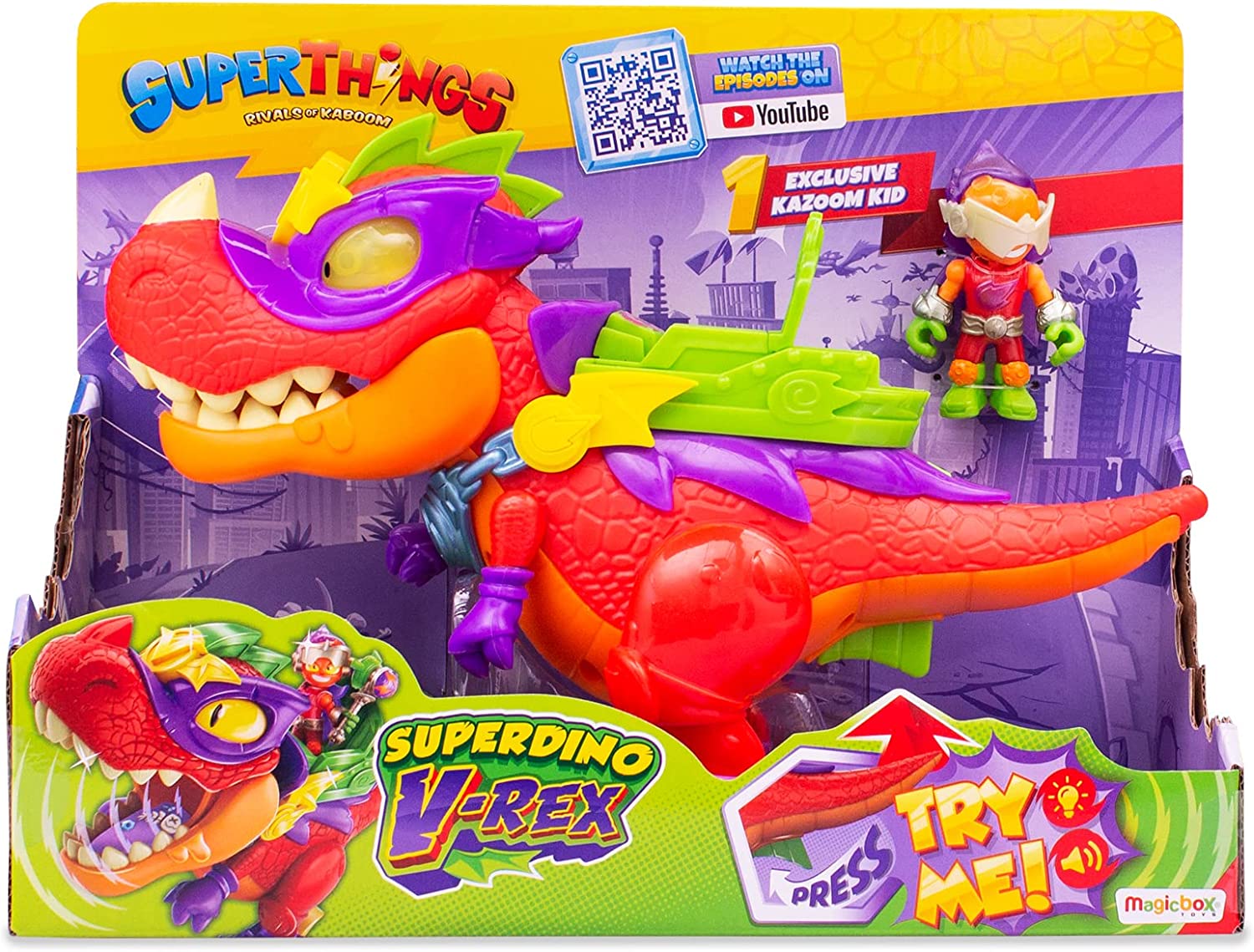 SUPERTHINGS SUPERDINO V-REX PSTSP112IN110 - N46123