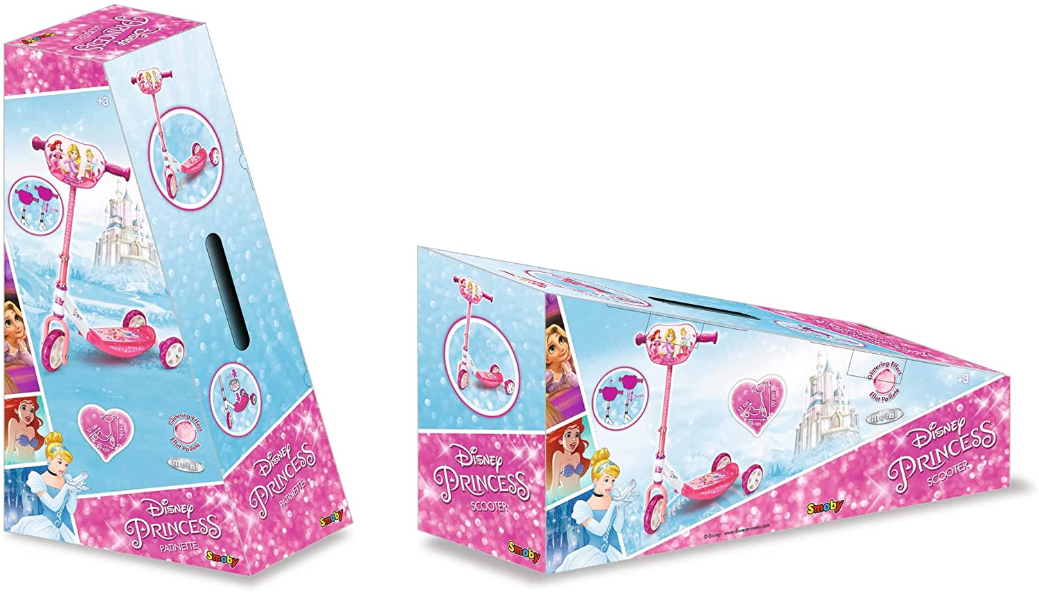 PATINETE CON 3 RUEDAS PRINCESAS DISNEY 7600750153