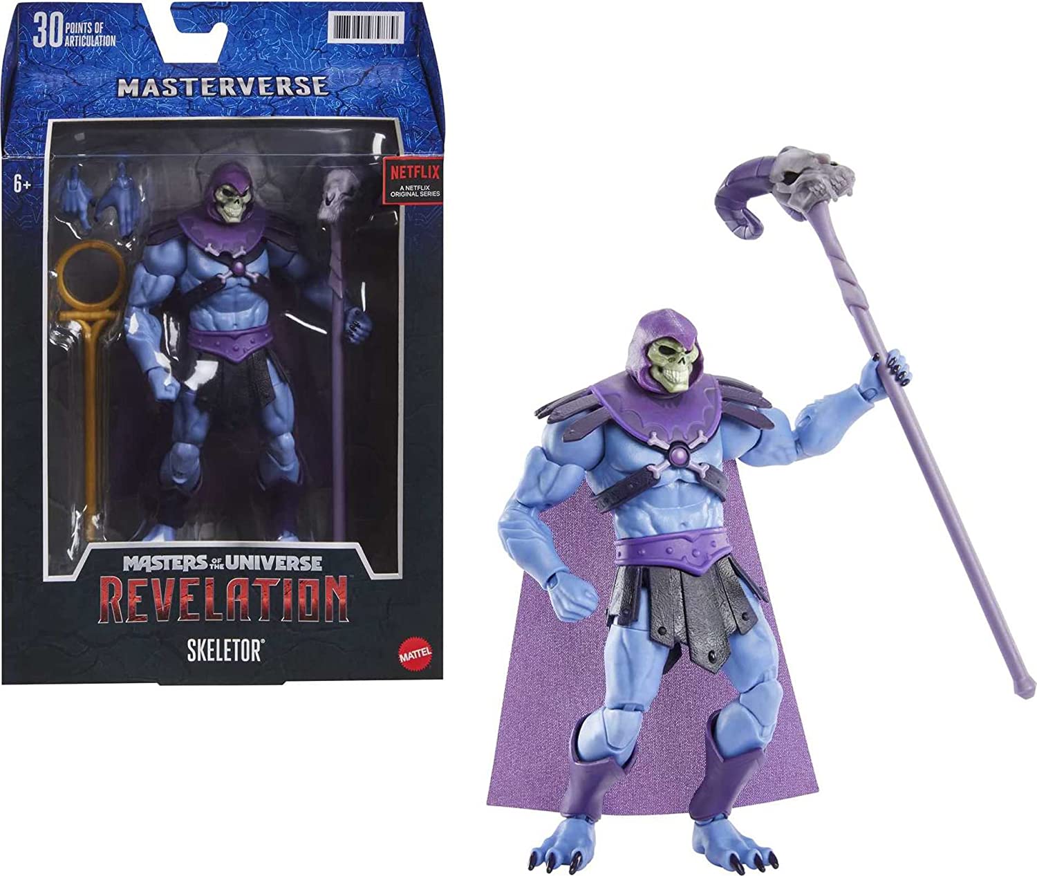 FIGURA SKELETOR MASTERS OF THE UNIVERSE REVELATION GYV10