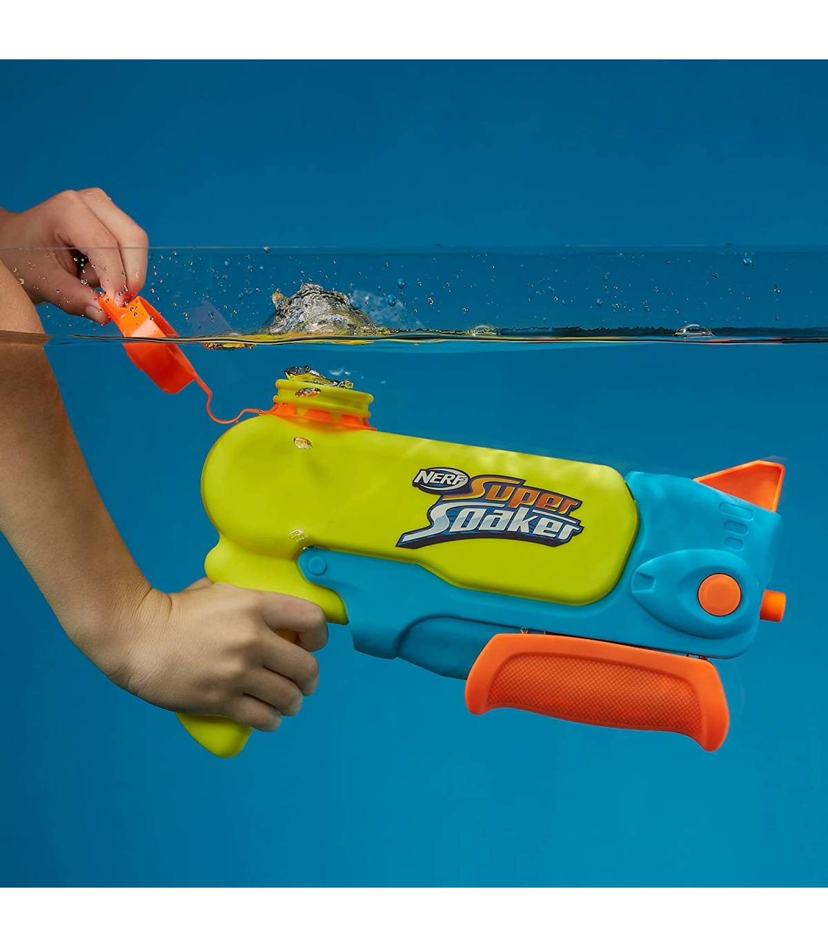 NERF SUPER SOAKER WAVE SPRAY PISTOLA DE AGUA F6397