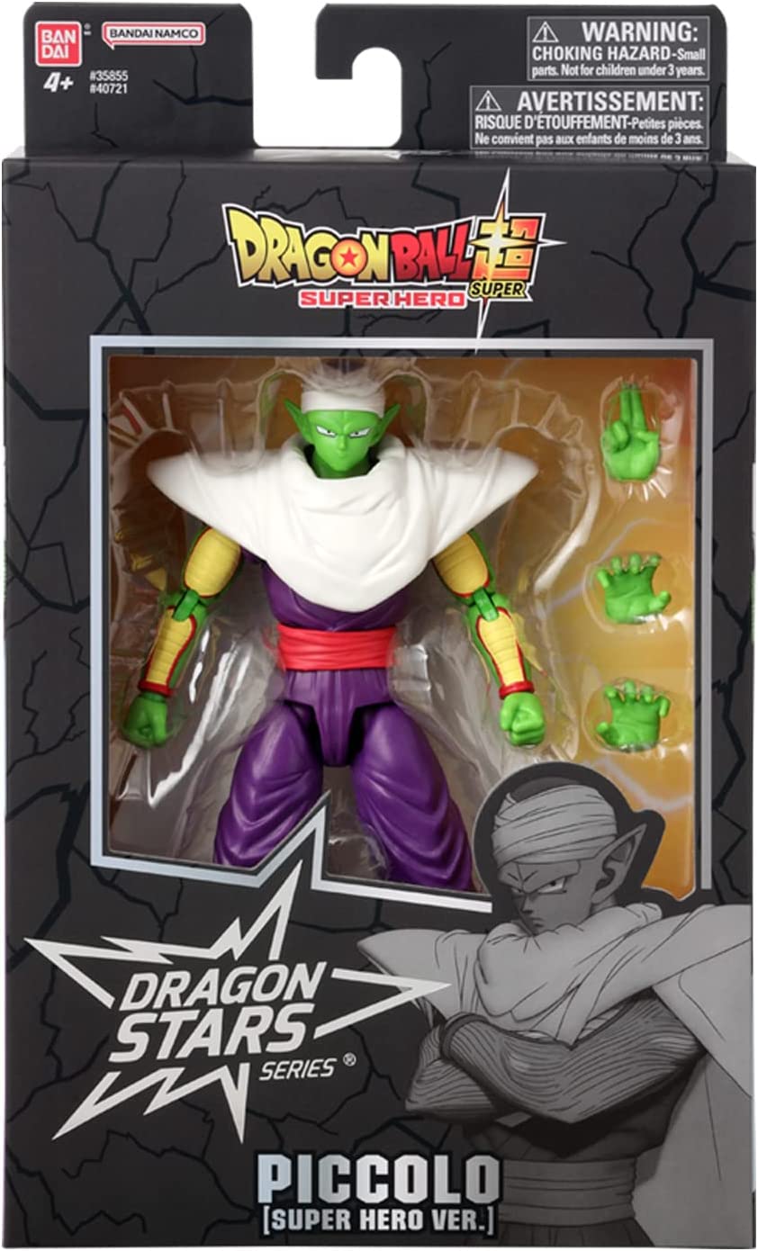 DRAGON BALL FIGURA PICCOLO SUPERHERO DRAGON STARS 17 CM 40721  V2323