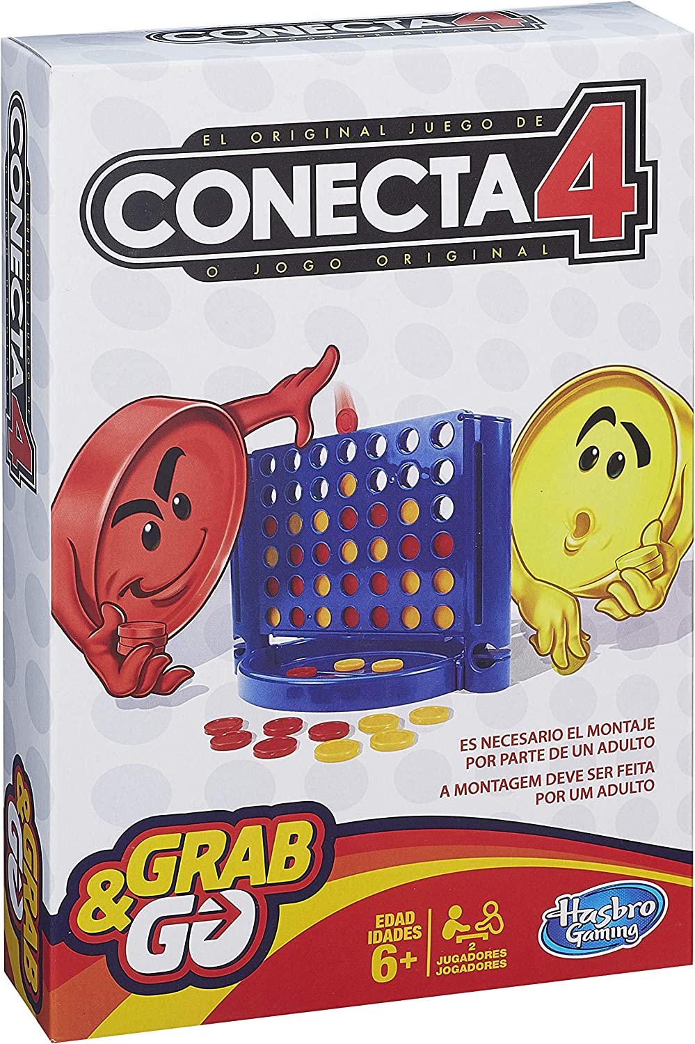 JUEGO DE MESA CONECTA 4 DE VIAJE B10001
