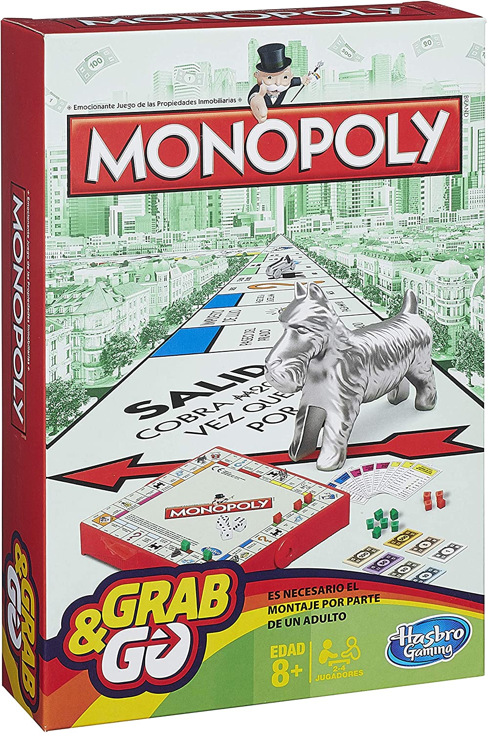 JUEGO DE MESA MONOPOLY DE VIAJE B10021
