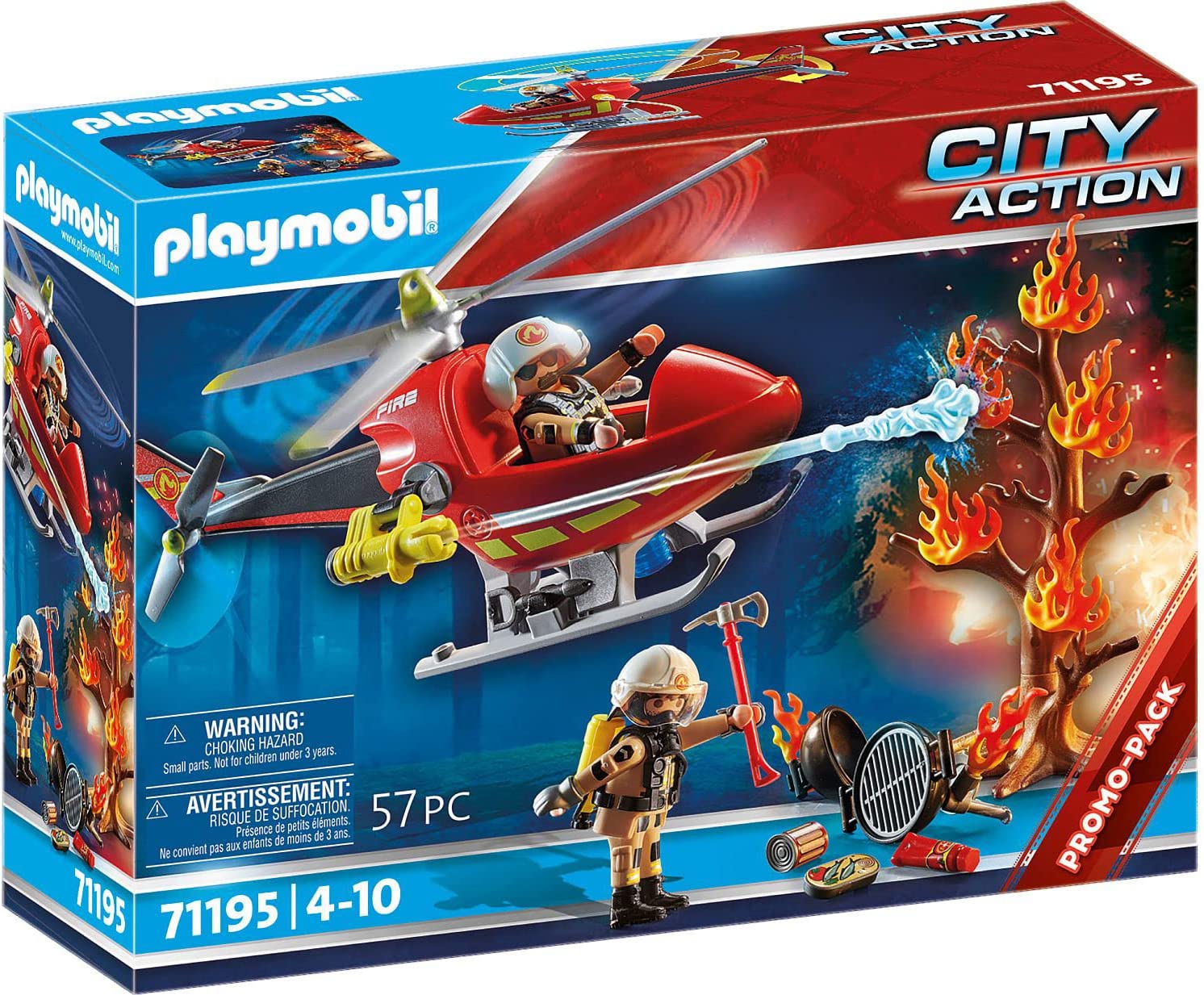 HELICOPTERO DE BOMBEROS 71195 V43223