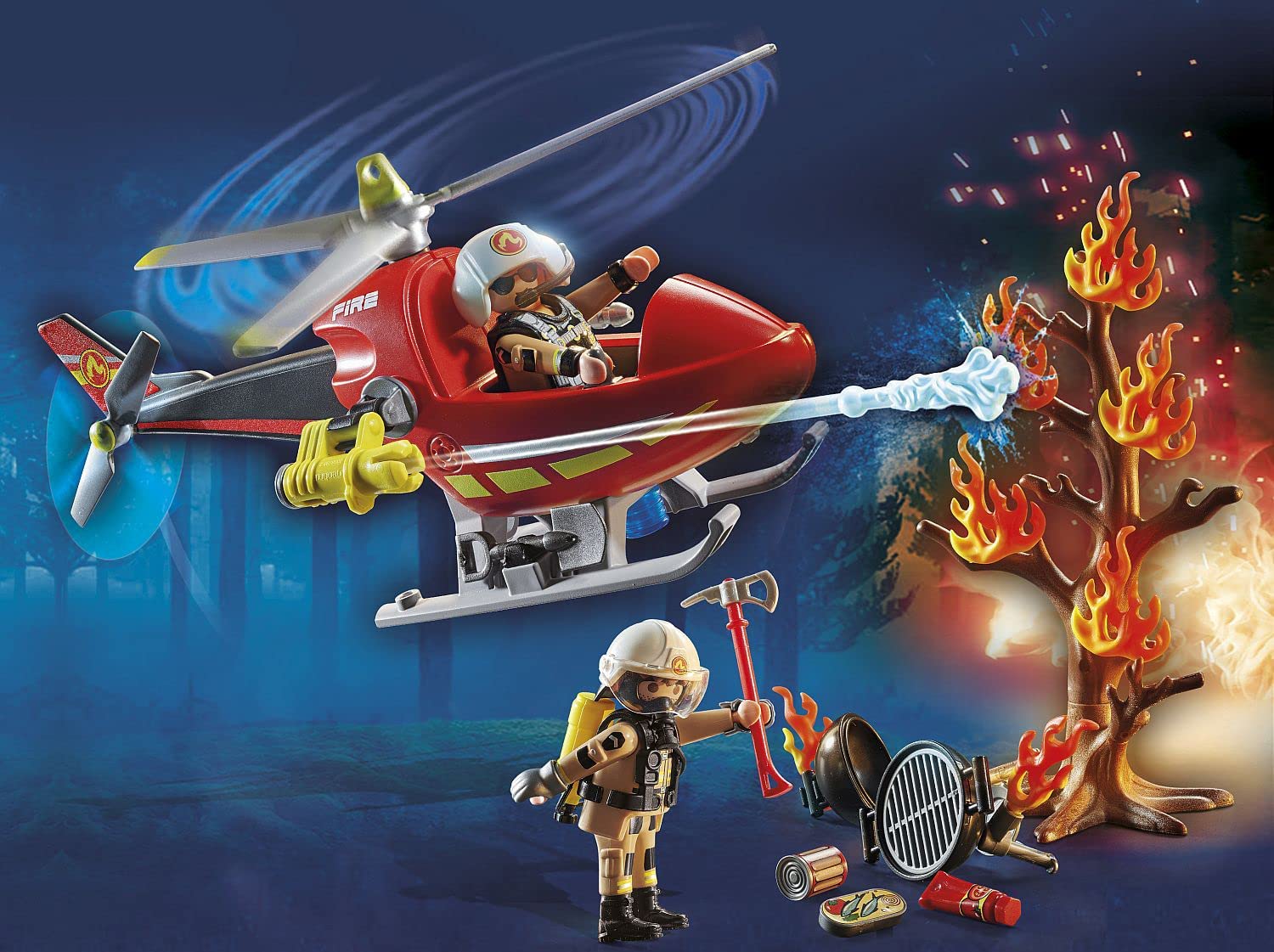 HELICOPTERO DE BOMBEROS 71195 V43223