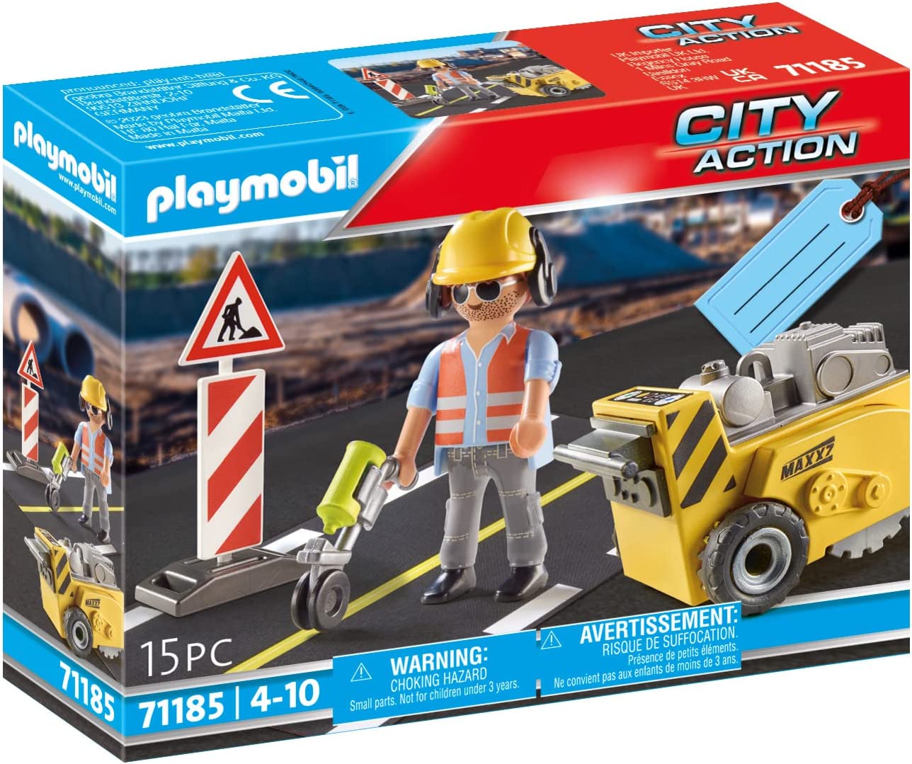 TRABAJADOR DE LA CONSTRUCCION CON CORTAD 71185