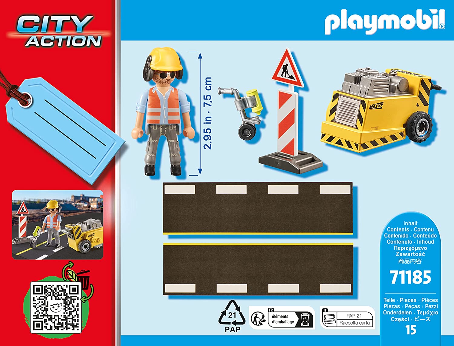 TRABAJADOR DE LA CONSTRUCCION CON CORTAD 71185