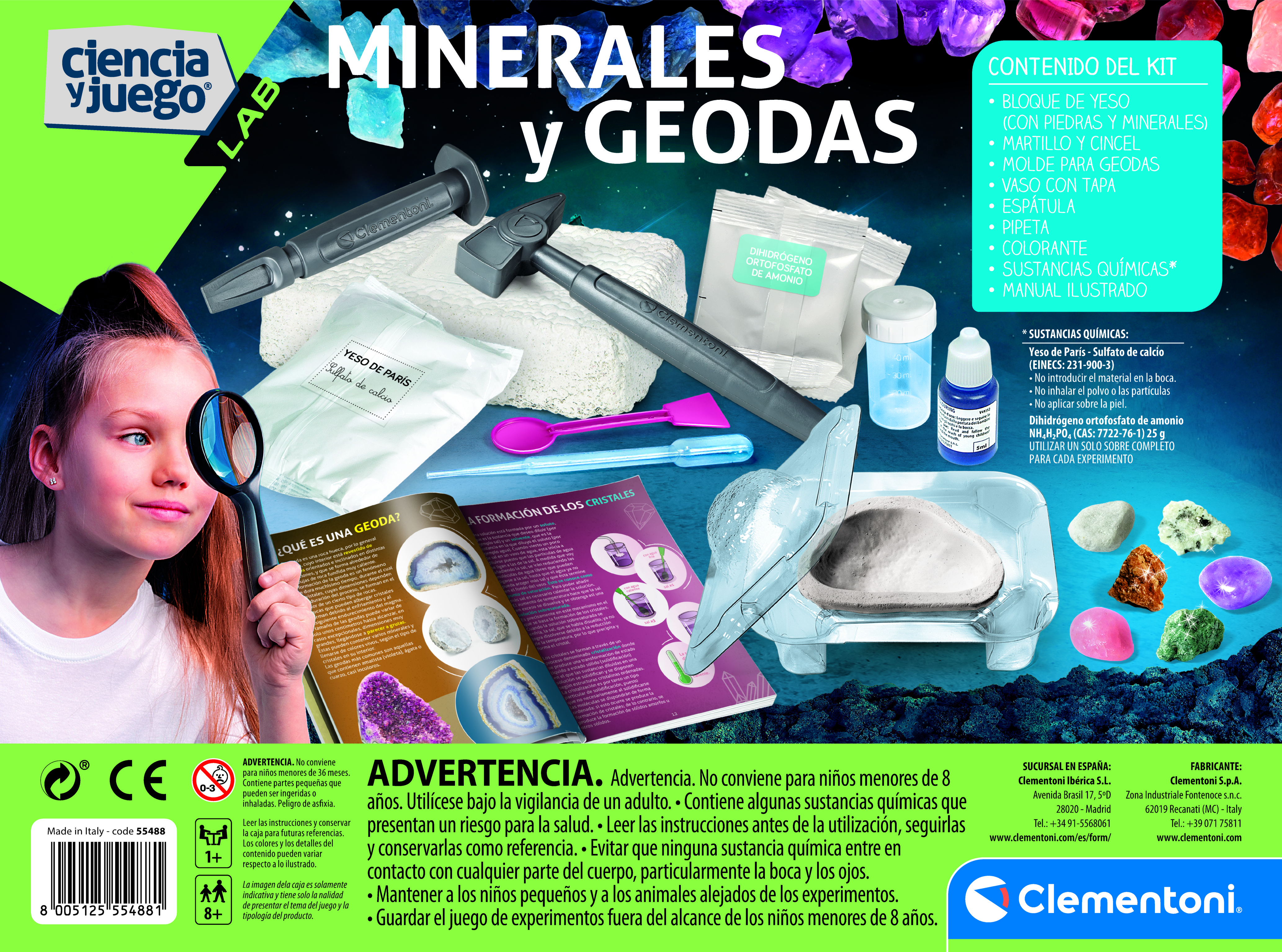 MINERALES Y GEODAS 55488 V6823